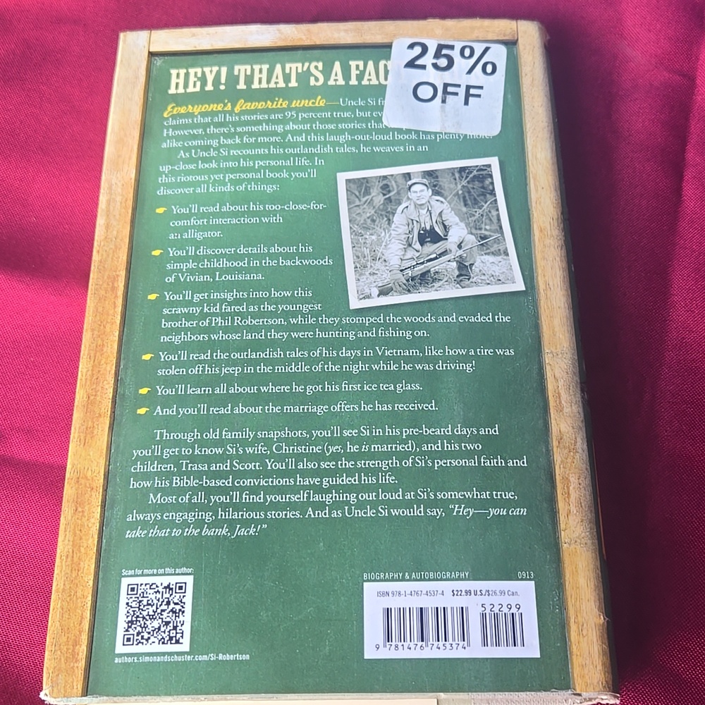 Si-Cology 101 by Si Robertson - Green Cover - Picture 2 of 3